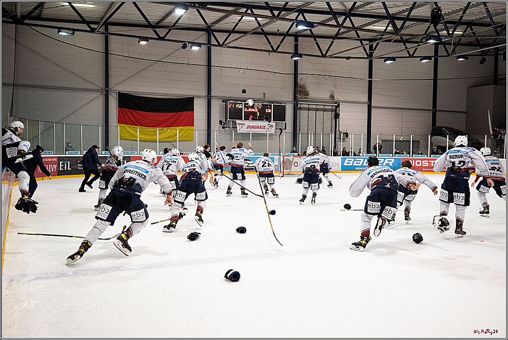 U20-DNL Meisterschaftsfinale;  Koelner Junghaie - Eisbaeren Juniors Berlin; Koeln, 27.03.2022